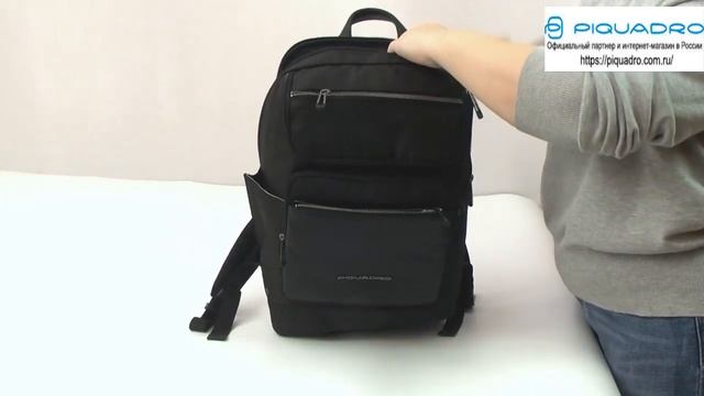 Обзор рюкзака для ноутбука Piquadro MACBETH Black CA5316S115 N смотреть онлайн