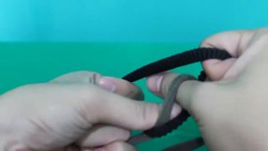 Фокус с резинками.Секрет.