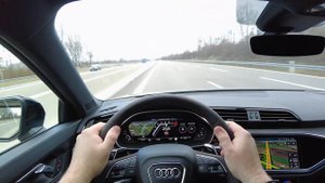 2021 AUDI RS Q3 SPORTBACK (400 hp) 4K POV DRIVE TEST Onboard Top Speed Autobahn Review 2021