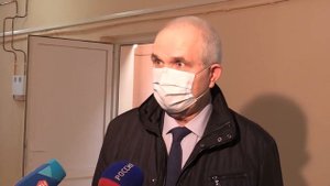 Глава Администрации города Новошахтинска С.А. Бондаренко об открытии инфекционного отделения