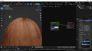 Simple hair color tutorial for beginner in blender  - Blender 3.1, Blender 3.2