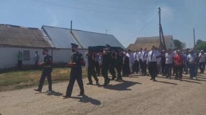 Похороны Героя России Мустафина Раиса Рауфовича с.Алмала Переволоцкий район Оренбургская область