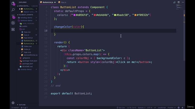 10 - The World of React Events смотреть онлайн