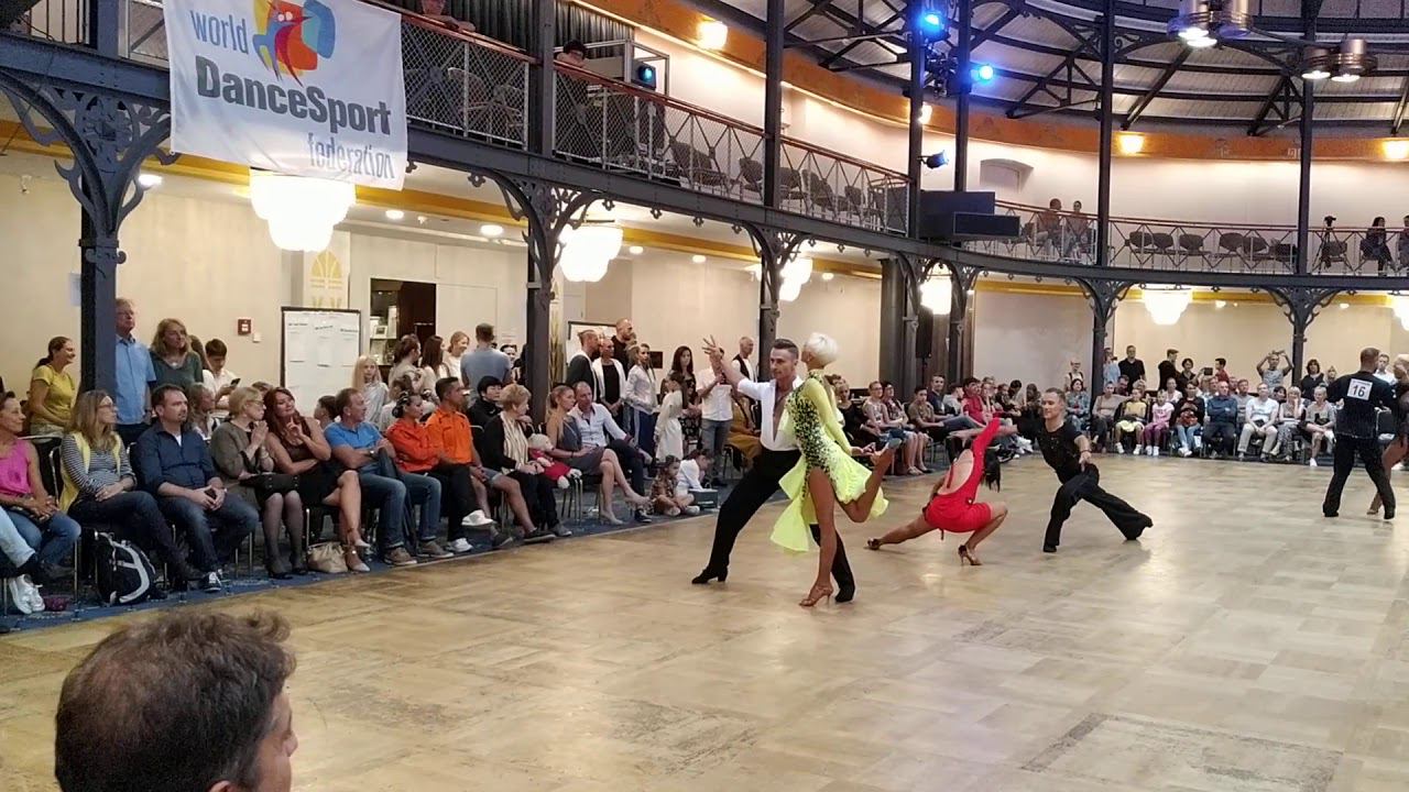 GOC-2019. WDSF Open Senior- 1 Latin. Final. Rumba. смотреть онлайн