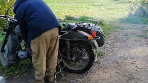 2 ЧАСТЬ Оживил "монстра" после 10 лет простоя. Мотоцикл Урал м-63