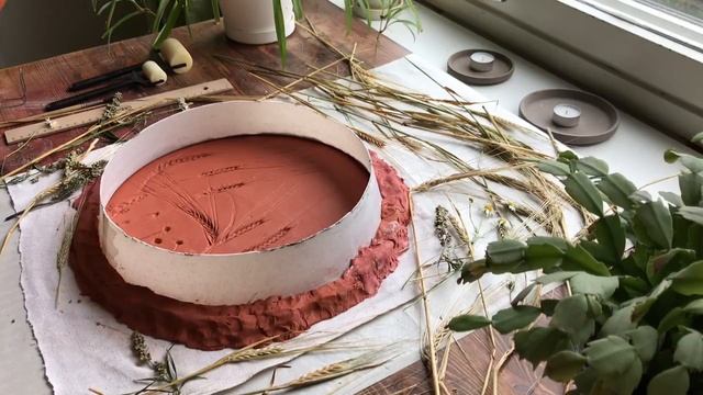 Gypsum Panel Ear Of Rye Tutorial/ Гипс Панно Ржаной Колос Мастер-класс