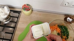 Невероятно сытный и низкоуглеводный салат для диабетиков! Ваши сахара скажут вам спасибо!
