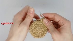 Пасхальная корзинка из джута крючком: подробное описание для начинающих