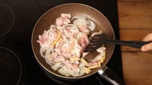 Жареное мясо с сельдереем / Быстро и вкусно