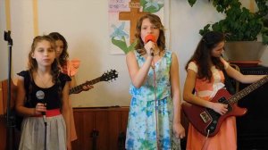 Церковь ЕХБ города Боброва  - Спаситель за меня в могиле был...