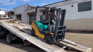 Капитальный ремонт вилочного погрузчика Komatsu - DeltaStock