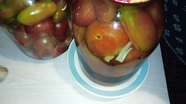 ОЧЕНЬ ВКУСНЫЕ СЛАДЕНЬКИЕ МАРИНОВАННЫЕ ПОМИДОРЫ НА ЗИМУ БЕЗ УКСУСА.
