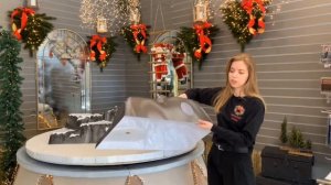 Горный рельеф для построения Рождественской деревни