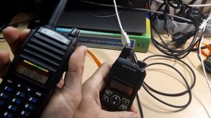 Радиостанция Baofeng BF-T1 mini тест на 145МГц