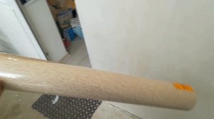 Наша работа/ Поклеили обои на балконе