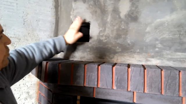 угловой камин "француз"