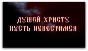 ДУШОЙ ХРИСТУ ПУСТЬ НЕВЕСТИМСЯ / после просмотра фильма Анны Артамоновой "Фагот"