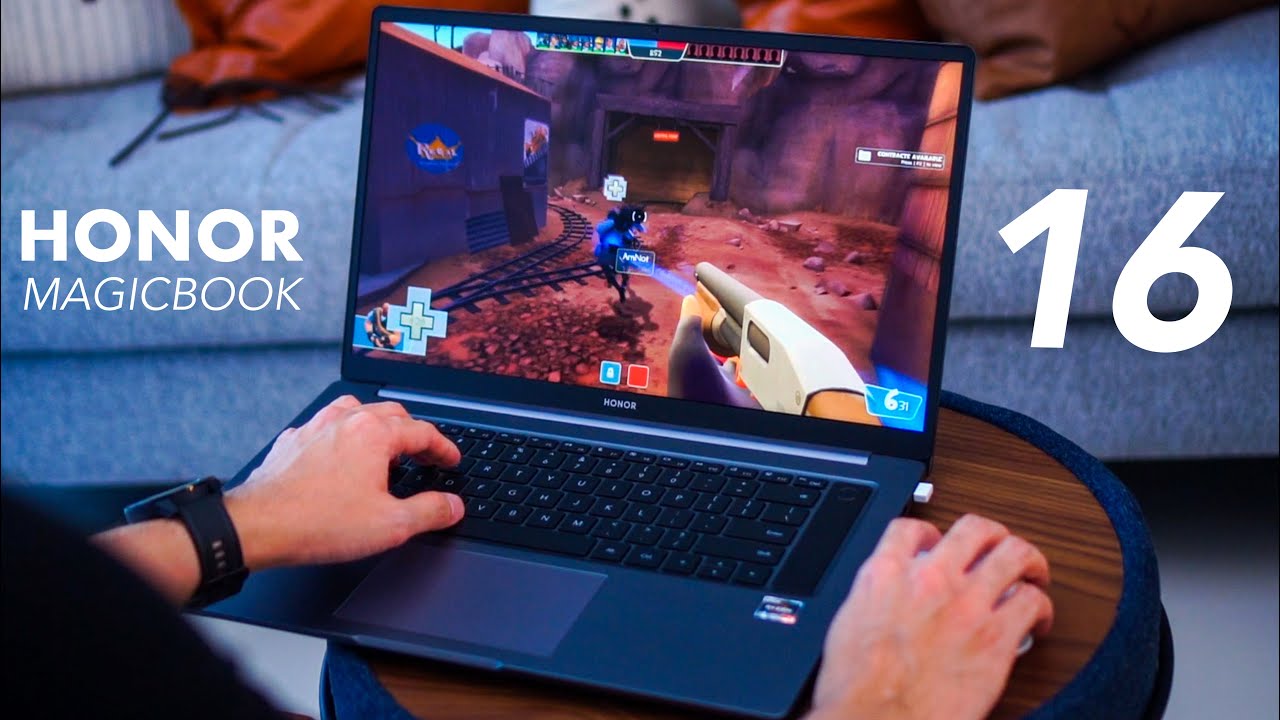 Обзор HONOR MagicBook 16 ? Тест в ИГРАХ ? ЛУЧШИЙ Ноутбук 2022