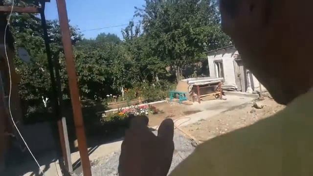 Навес из профлиста быстро и просто