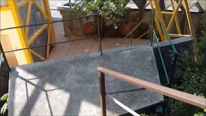 Пансионат " Багрипш". Дорога к морю(по лестнице). Июнь 2019 год.