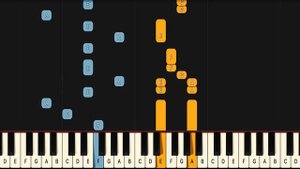 Lady Gaga Bad Romance Piano Tutorial! (Medium)