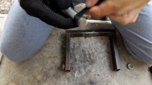 Струбцина из обычный профильная трубы своими руками.