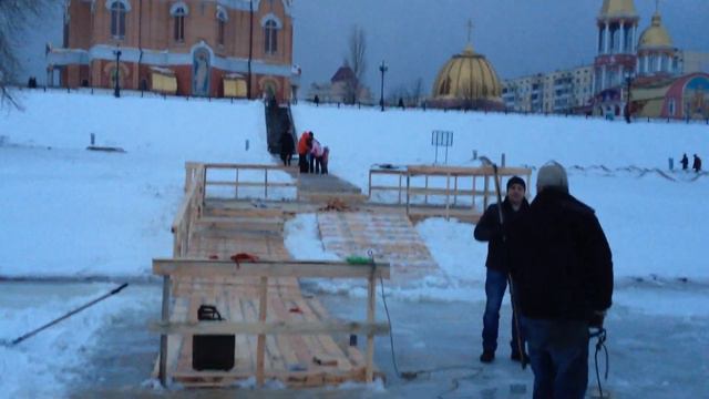 Подготовка к Крещению. 2016 год. Киев. Оболонь. Свято-Покр смотреть онлайн