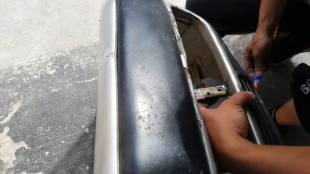 СТО на Дому.Ремонт бампера Сода и Клей!?!