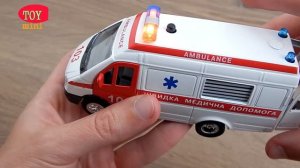 Toy Cars - Ambulance Car - Unboxing and Review Car Video - Toys for Children