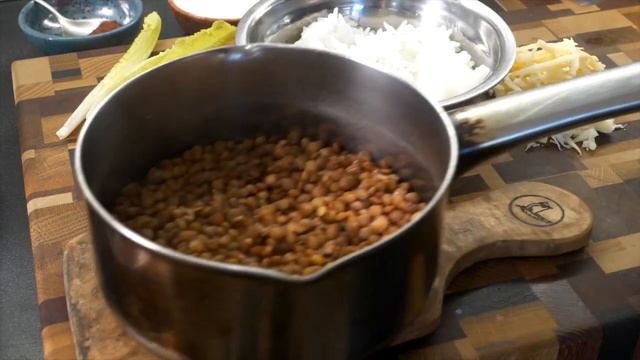 Сочная куриная грудка с чечевицей. Гарнир, который украсит любое блюдо смотреть онлайн