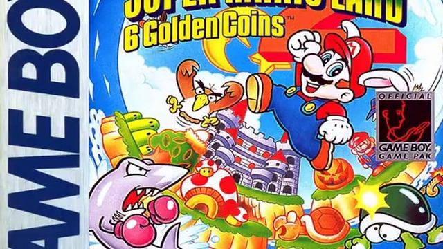 Super Mario Land 2 6 Golden Coins GB Overworld Map смотреть онлайн