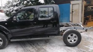 Создание новой рамы NISSAN NAVARA D40 финал