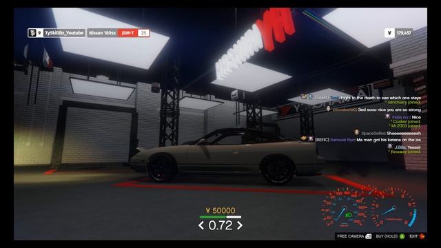 HASHIRIYA Racing + Drift Server - GTA FIVEM (Nissan 180sx) смотреть онлайн