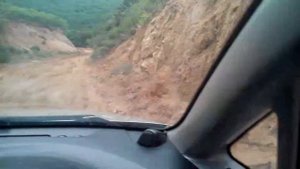 Очень крутой спуск, Перевал на Бухта Спокойная