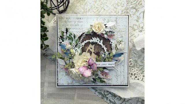 Скрапбукинг/ Мастер класс открытки/ Чипборд/ МК смотреть онлайн