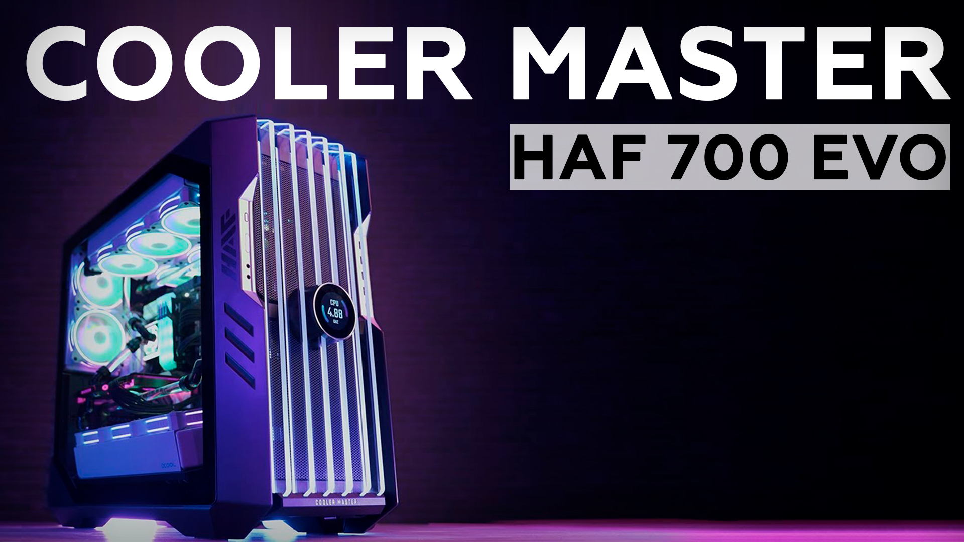 Обзор корпуса Cooler Master HAF 700 Evo