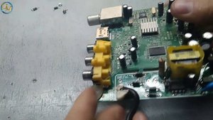 тв ПРИСТАВКА DColor DC921HD не включается, ремонт