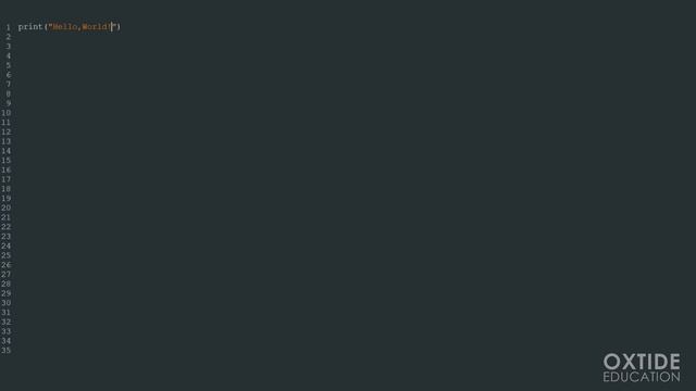 Computer Science | Python: Print Function