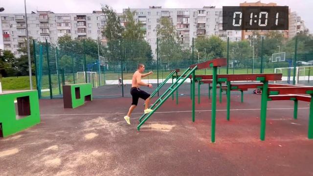 ПОЛОСА ПРЕПЯТСТВИЙ ДЛЯ АТЛЕТОВ СРЕДНЕГО УРОВНЯ #ivanpivaev #workout #полосапрепятствий #тренировка
