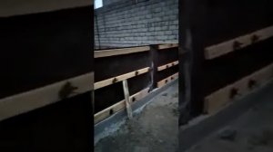 Ленточный фундамент под забор!