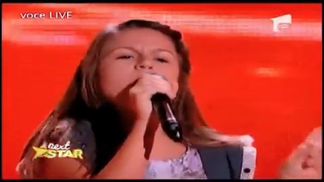 Next Star: Oana Tabultoc поет песню Игоря Крутого "Любовь похожая на сон" смотреть онлайн