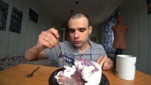 МУКБАНГ АСМР ТОРТ "ЧЕРНИЧНОЕ МОЛОКО" от MIREL / КОФЕ / СЛАДКИЙ МУКБАНГ/ОБЖОР/ EATING ASMR Mukbang