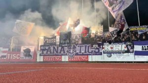 FK Austria Wien in Kapfenberg / ÖFB Cup / Pyroshow