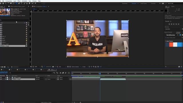 Шейповые переходы и перебивки в After Effects, создание анимированной графики - урок №2.