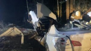 Видео с места смертельного ДТП в Воскресенском районе