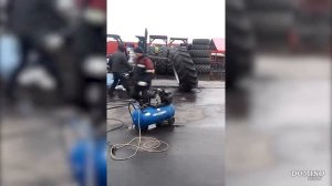 Как надо одевать резину на диск