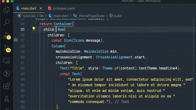 flutter, flutter layout error, flutter renderflex overflowed error, flutter error, graphql flutter