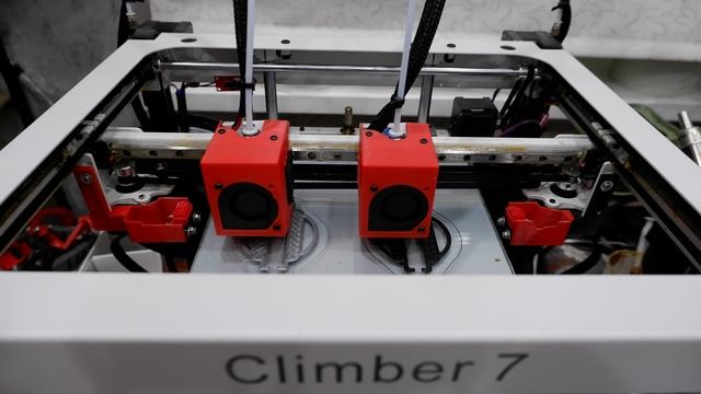 Парная печать двумя экструдерами на 3д принтере.MP4 смотреть онлайн