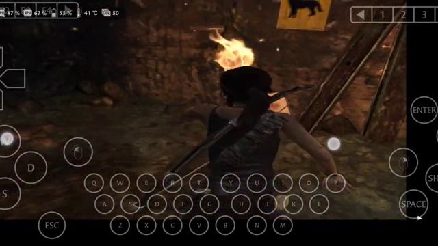 WINLATOR / TOMB RIDER PC Game test on android