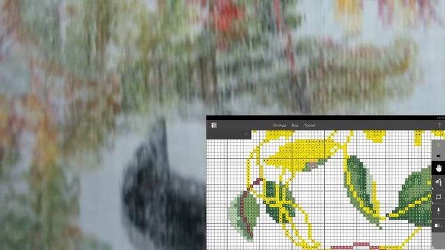 31❁Вышивка крестом❁Микрозакрепка на льне в 1 нить через 2 нити основы. Вышиваю с Crossty) смотреть онлайн